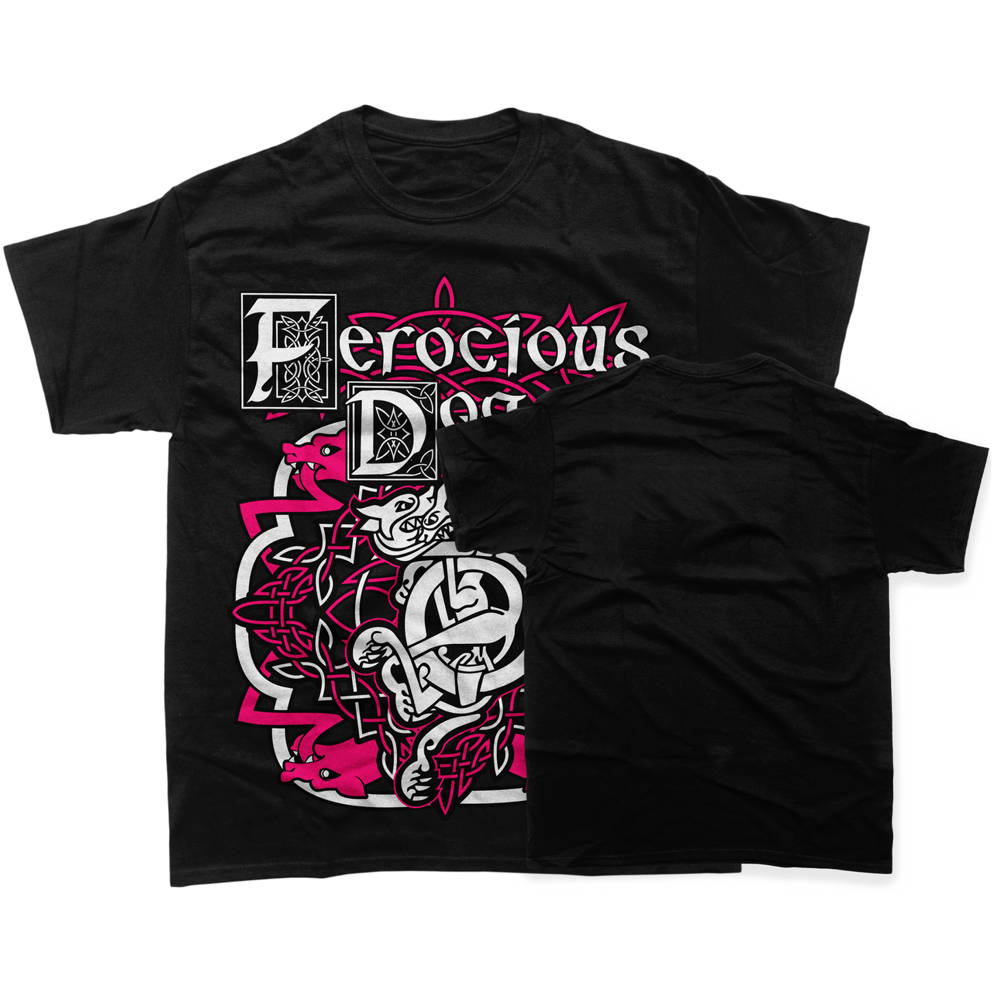 Celtic Throwback Pink/White- Unisex T-Shirt