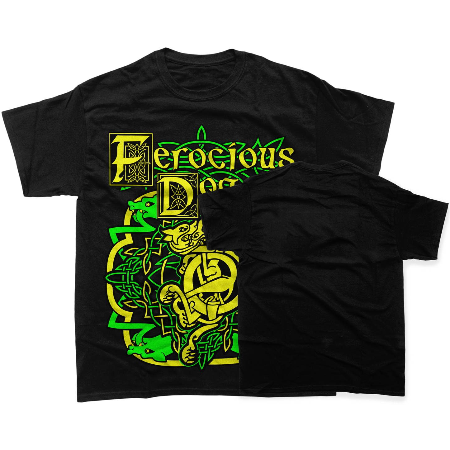 Celtic Throwback Yellow/Green - Unisex T-Shirt
