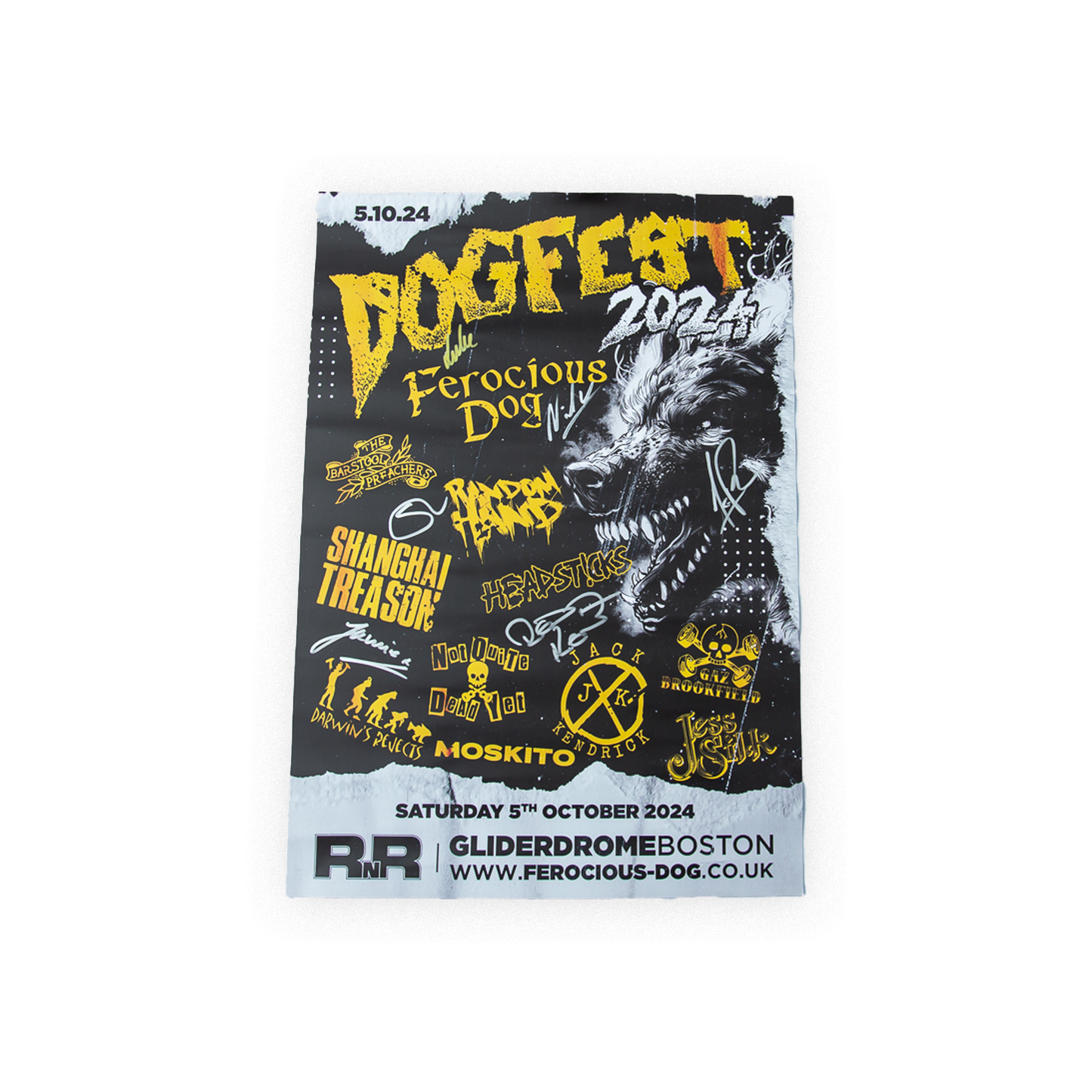 Signed Dogfest 2024 A2 Posters