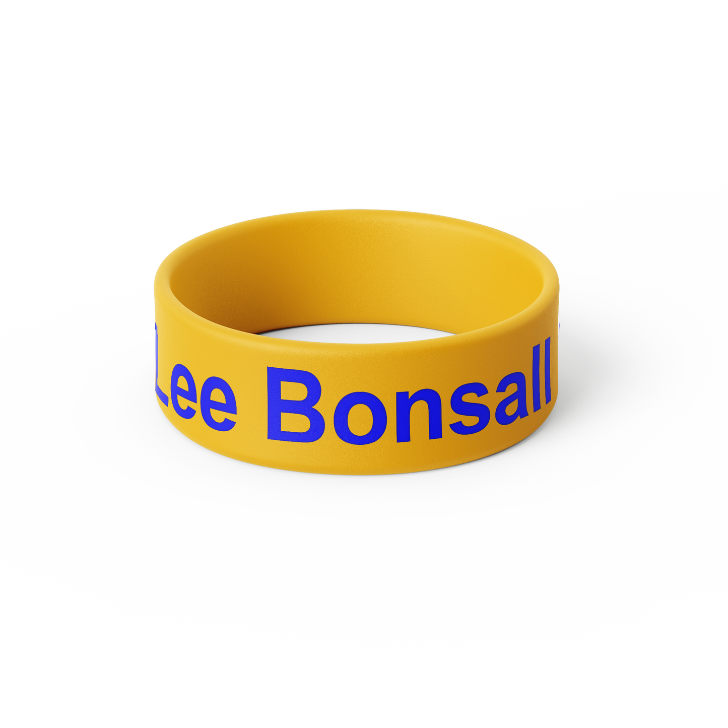 Lee Bonsall Memorial Fund PVC Wristband