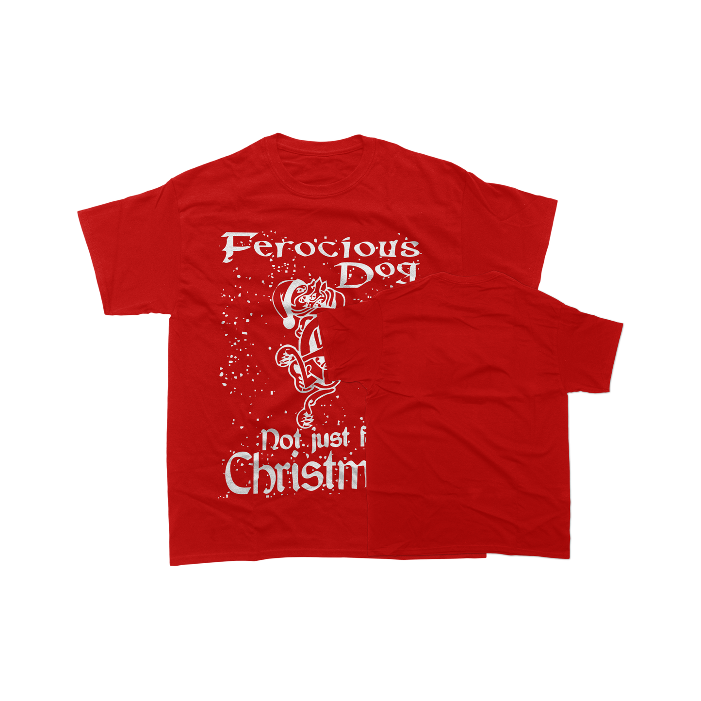 Ferocious Pup "Not Just For Christmas" Kids T-Shirt