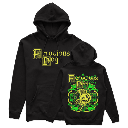 Celtic Throwback Yellow/Green - Unisex Pullover Hoodie