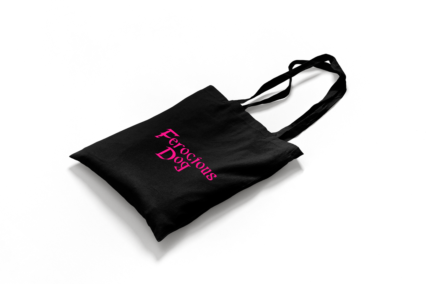 Ferocious Dog Tote Bags