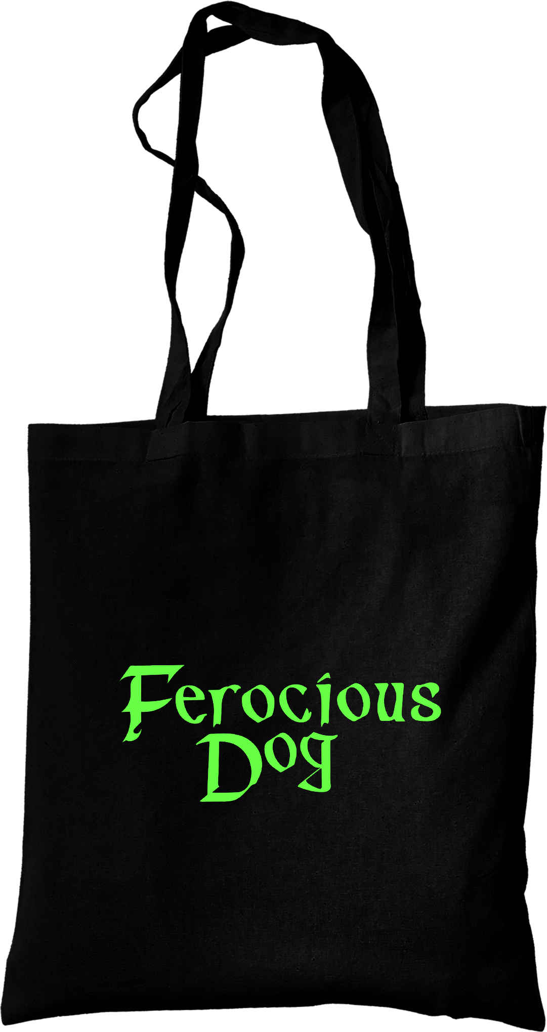Ferocious Dog Tote Bags
