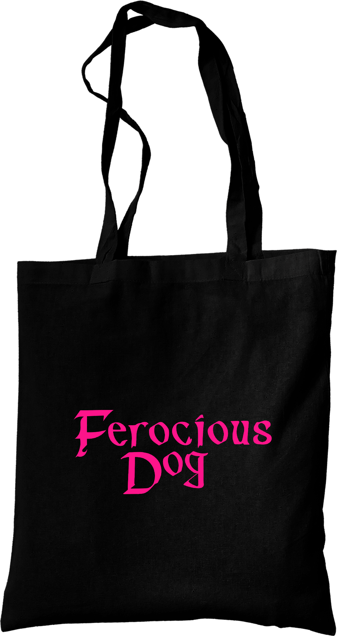 Ferocious Dog Tote Bags