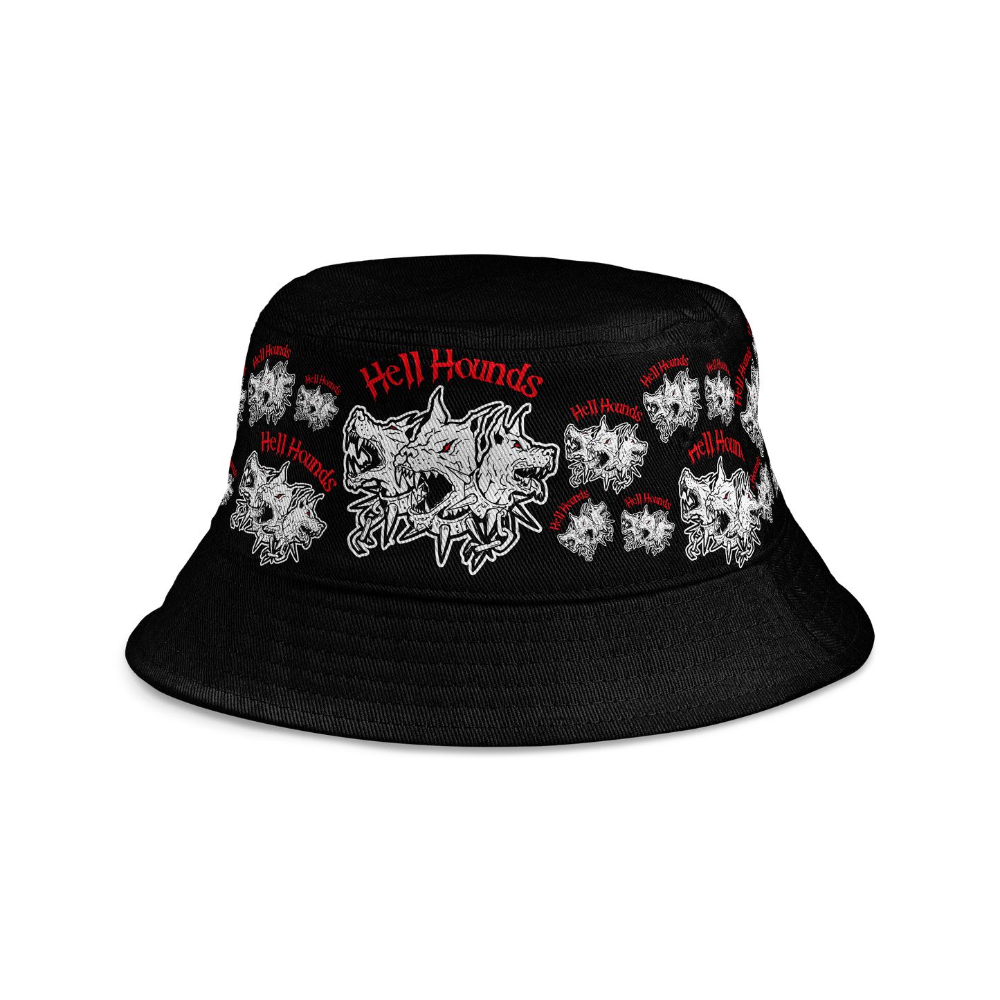 Reversible Hellhound Bucket Hat