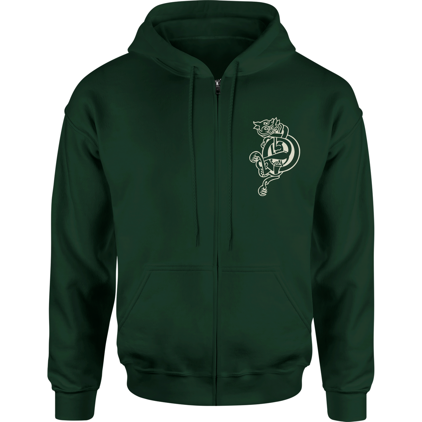 Celtic Crest Throwback - Unisex Zip Up Hoodie