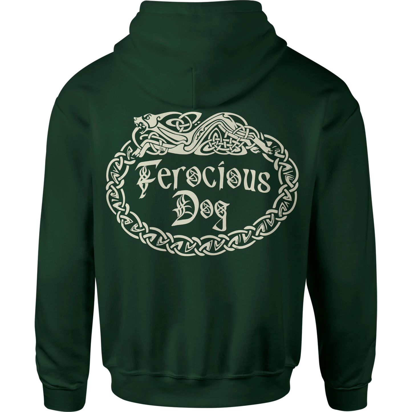 Celtic Crest Throwback - Unisex Zip Up Hoodie