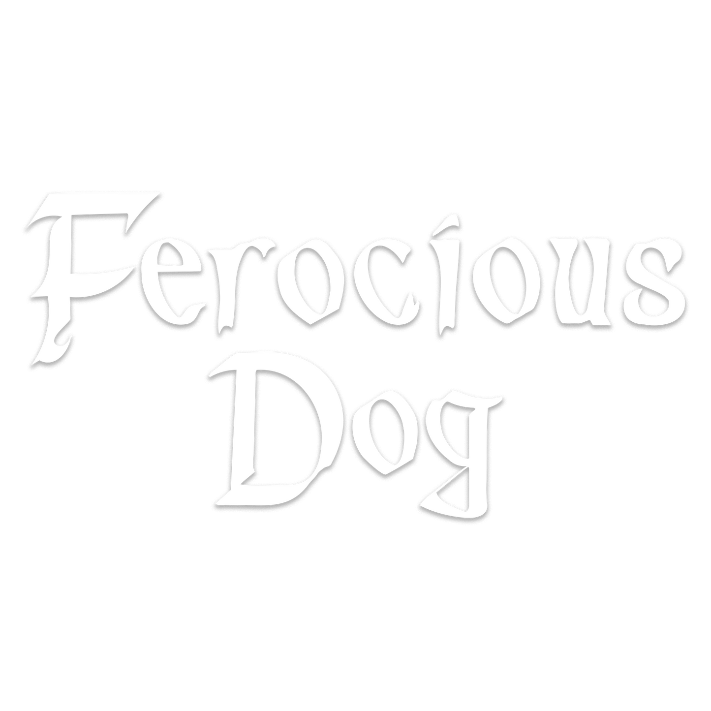 Ferocious Dog Decal