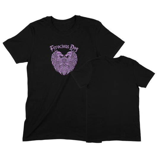 Celtic Heart Crest Ladies T-Shirt