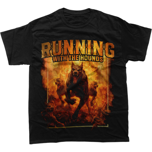 Running With The Hounds 2025 Tour T-Shirt
