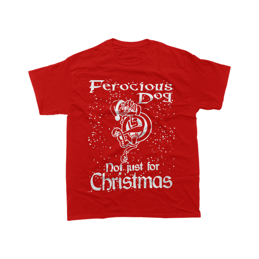 Ferocious Pup "Not Just For Christmas" Kids T-Shirt