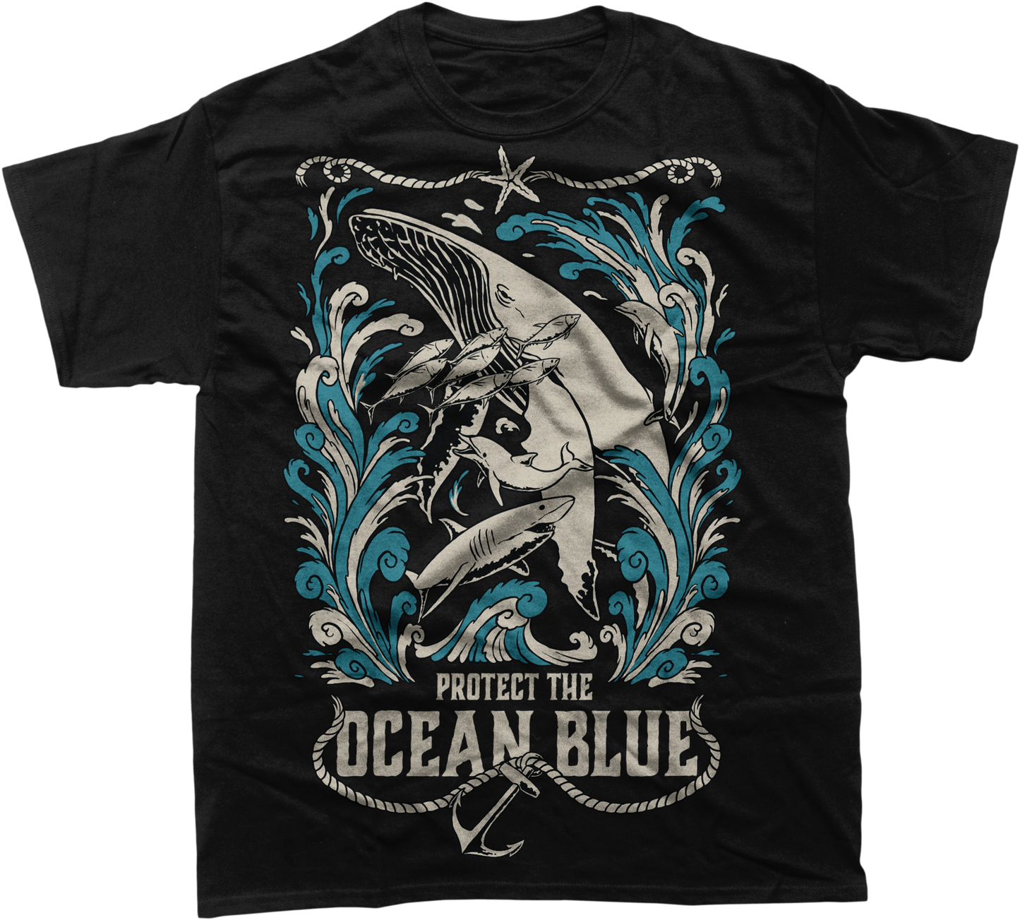 Ocean Blue Unisex T-Shirt