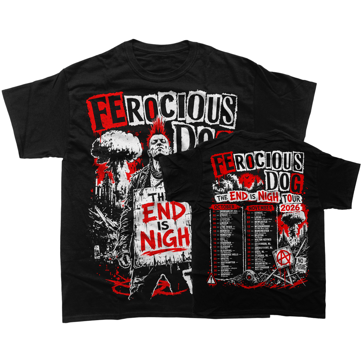 The End Is Nigh 2026 Tour T-Shirt - Unisex