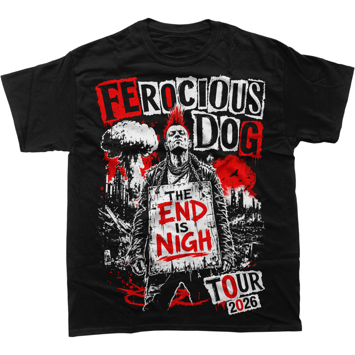 The End Is Nigh 2026 Tour T-Shirt - Unisex